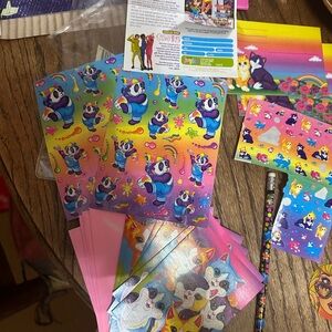 Lisa Frank Vibrant Panda and Animal Sticker Collection